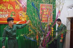 Đón Tết ở Đồn biên phòng