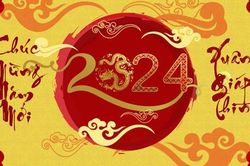 Những mẫu thiệp chúc Tết Giáp Thìn 2024 online đẹp nhất