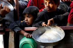 Tổ chức từ thiện ActionAid: 'Một số người dân ở Dải Gaza đang phải ăn cỏ'