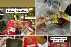 Giỏ quà Tết ngoài xịn trong ''fake'' khiến gia chủ khóc thét