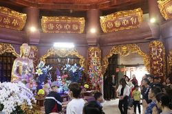 Khai hội Khán hoa mẫu đơn Chùa Phật Tích