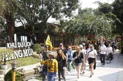 Ninh Bình đón gần 600.000 lượt du khách dịp Tết Nguyên đán