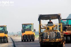 Đồng loạt thi công trên công trường cao tốc Bắc - Nam đoạn qua Nghệ An