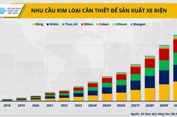 Tăng trưởng xe điện chậm lại có ảnh hưởng đến sự bùng nổ tiêu thụ đồng?