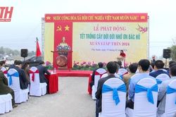 Thọ Xuân phát động trồng cây, trồng rừng Xuân Giáp Thìn 2024