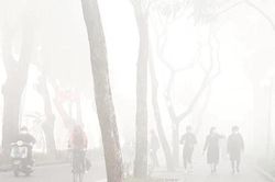 Hà Nội sắp xuất hiện nhiều ngày mưa nhỏ, mưa phùn, sương mù