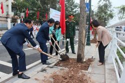 Quận Tây Hồ phát động Tết trồng cây
