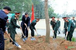 Học viện Quân y phát động 'Tết trồng cây đời đời nhớ ơn Bác Hồ' Xuân Giáp Thìn năm 2024