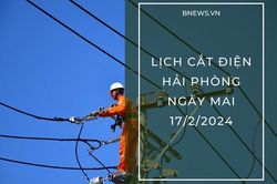 Lịch cắt điện Hải Phòng ngày mai 17/2 cập nhật mới nhất