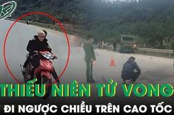 Vụ 4 thiếu niên tử vong do đi xe máy ngược chiều trên cao tốc: Hành động thách thức tử thần