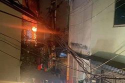 TP Hồ Chí Minh: Cháy nhà trong hẻm, 4 người tử vong