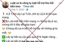 Người phụ nữ tại Hà Nội mất hơn 300 triệu do tin 'luật sư rởm'