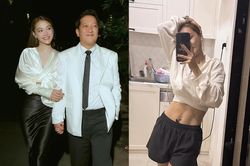Nhã Phương bình thản 'độ body', khoe cơ bụng lộ rõ múi