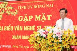 Tạo điều kiện tốt nhất để đội ngũ văn nghệ sĩ, trí thức sáng tạo, cống hiến