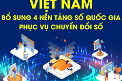 Việt Nam: Bổ sung 4 nền tảng số quốc gia phục vụ chuyển đổi số