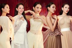 Ngắm tủ áo của Mai Phương ở chặng đầu Miss World