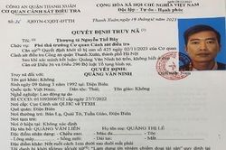 Truy nã nam thanh niên mượn xe của đồng hương mang đi cắm