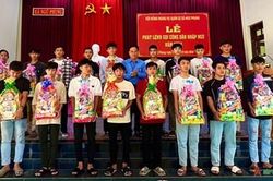 Bình Thuận: Thanh niên sẵn sàng lên đường nhập ngũ năm 2024
