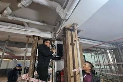 Hà Nội: Quận Thanh Xuân lên tiếng về chung cư mini bị nứt cột
