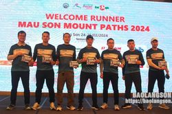 Khoảng 1.000 vận động viên giải chạy Mẫu Sơn Mount Paths 2024 đã có mặt tại Lạng Sơn