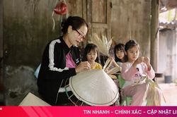 Làng mộc, làng nón ở Hà Tĩnh rộn ràng vào vụ sản xuất mới