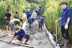 Tuổi trẻ Hà Quảng học và làm theo Bác