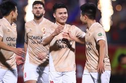 Vòng 11 V-League: Quang Hải giúp CAHN chiến thắng, Hải Phòng mất điểm đáng tiếc