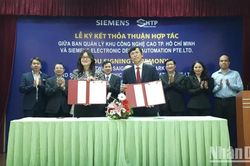Thành phố Hồ Chí Minh hợp tác Siemens EDA đào tạo nguồn nhân lực vi mạch bán dẫn