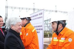 Phát động thi đua 5 nhất xây dựng đường dây 500kV mạch 3 Quảng Trạch - Phố Nối