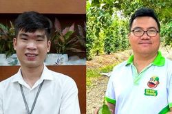 2 chàng trai lọt Top 20 Gương mặt trẻ Việt Nam tiêu biểu 2023 lĩnh vực Lao động sản xuất