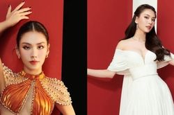 Trang phục mới nhất của Hoa hậu Mai Phương được khen vừa rực rỡ vừa thanh lịch