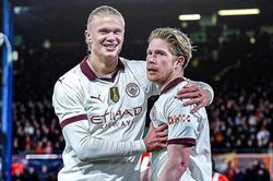 Kết quả bóng đá FA Cup: Ghi 5 bàn 1 trận, Haaland lập thống kê chưa từng có khi giúp Man City thắng với tỉ số set tennis