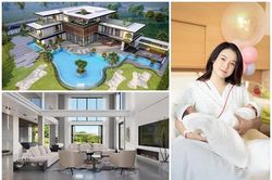 Cận cảnh biệt thự 10 tỷ xa hoa gây choáng của Sam