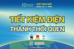 Giờ Trái đất năm 2024: 'Tiết kiệm điện – Thành thói quen'