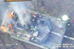 Nga lần đầu phá hủy xe tăng chủ lực Abrams của Ukraine