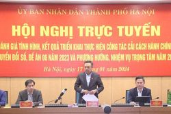 Hà Nội: Ứng dụng công nghệ thông tin để họp trực tuyến thay thế họp trực tiếp