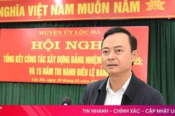 Không ngừng nâng cao hiệu quả công tác xây dựng Đảng ở Lộc Hà