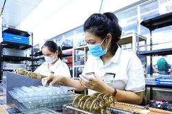 Chỉ số sản xuất công nghiệp tháng Hai giảm 18% so với tháng Một