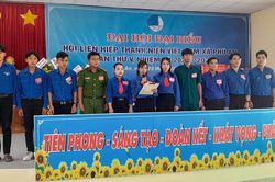 Hội Liên hiệp Thanh niên Việt Nam xã Phú An tổ chức Đại hội điểm của huyện Phú Tân