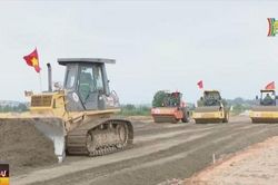 Đường Vành đai 4 giải ngân đạt 74% vốn đã bố trí