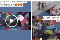 Xác minh vụ trẻ bị bảo mẫu đánh đập, phụ huynh lên mạng cầu cứu