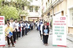Thí sinh được đăng ký tối đa 2 lượt thi đánh giá năng lực trong năm