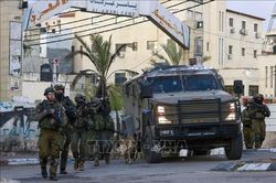 Israel truy quét dữ dội tại thành phố Ramallah ở Bờ Tây