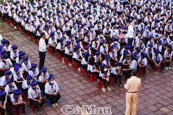 Xây dựng văn hóa giao thông trong học đường