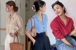 5 mẫu áo sơ mi trẻ trung, thịnh hành nhất mùa xuân 2024