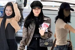 Thời trang sân bay sang chảnh của Blackpink sau khi trở thành CEO