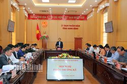 Hội nghị UBND tỉnh phiên thường kỳ tháng 3