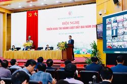 Bộ Tài nguyên và Môi trường triển khai thi hành Luật Đất đai 2024