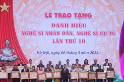 389 nghệ sĩ được trao tặng danh hiệu NSND, NSUT