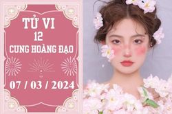 Tử vi vui 12 cung hoàng đạo ngày 7/3: Kim Ngưu may mắn, Bọ Cạp chậm trễ